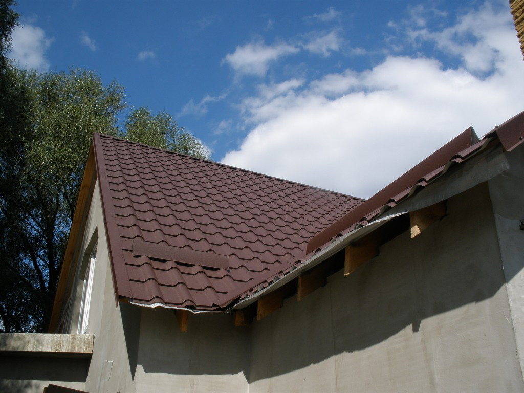 Металочерепиця KRON ( крон 400) 0,45 RAL 8017 "Blacy Pruszynski" 5 Металочерепиця KRON ( крон 400) 0,45 RAL 8017 "Blacy Pruszynski" — изображение 5