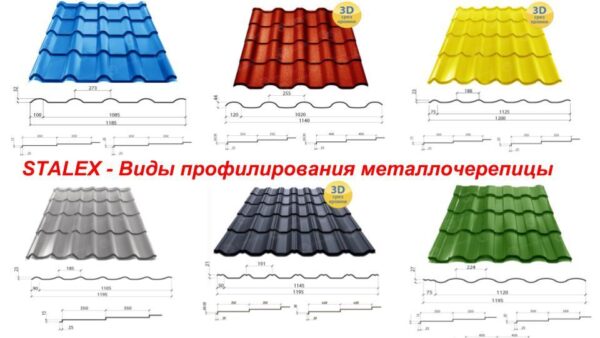 Металочерепиця [VALENCIA] 0,45 мм PEMA RAL 3005 Китай — изображение 3