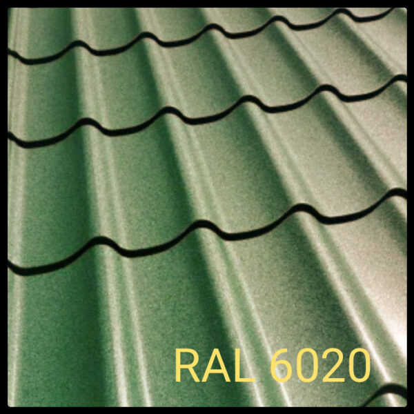 Металочерепиця «Ефект» Цвет по RAL 3009 (Красно-Коричневый) — изображение 4