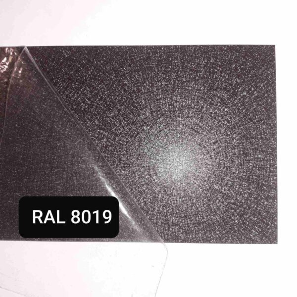 Гладкий листок 0.5 мм RAL 8019 Матовий ArcelorMittal (2000*1250) — изображение 2