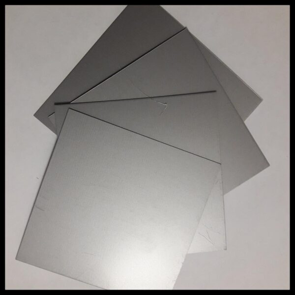 Гладкий лист POLYSTEEL — 0,45 мм / 1250 мм / PE / RAL 9006 металік — изображение 5