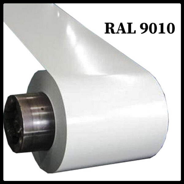 Гладкий лист POLYSTEEL — 0,45 мм / 1250 мм / PE / RAL 9010 Білий — изображение 3