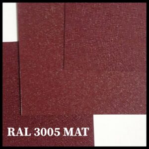 RAL 3005  ⁇  Гладкий лист — 0,45 мм із полімерним покриттям TM "US.Steel" Kosice (Словакція)