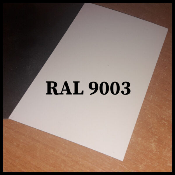 RAL 9003  ⁇  Гладкий лист із полімерним покриттям  ⁇  0,45 мм  ⁇ — изображение 3