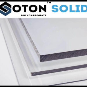 Монолітний полікарбонат - Soton SOLID  2 мм прозорий