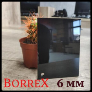 Монолітний полікарбонат — "BORREX" BLACK T 6