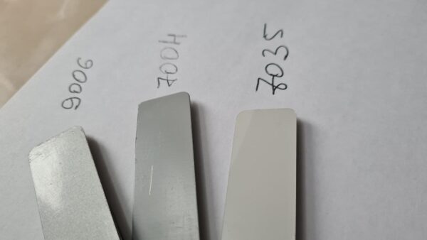 Гладкий лист POLYSTEEL — 0,45 мм / 1250 мм / PE / RAL 7004 сірий — изображение 3