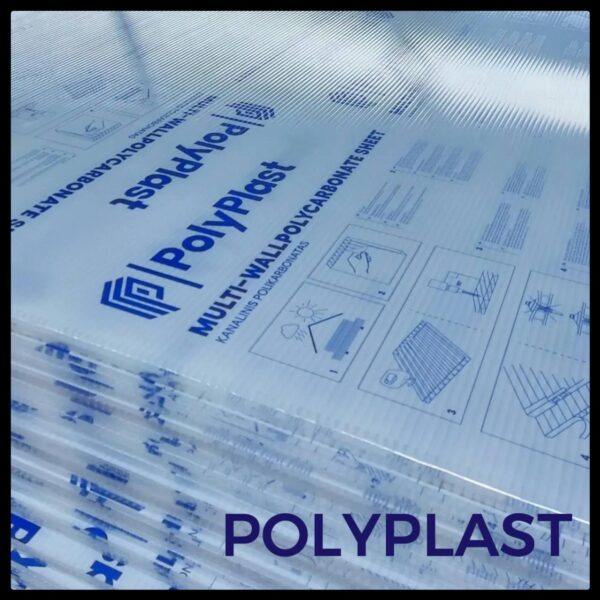 Стільниковий полікарбонат POLYPLAST, мм 4