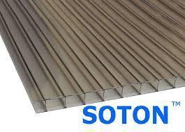 SOTON — полікарбонат стільниковий 10 мм прозорий, лист (2,1 м х 6 м) 3 SOTON — полікарбонат стільниковий 10 мм прозорий, лист (2,1 м х 6 м) - Зображення 3