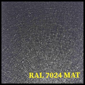 Гладкий лист матовий RAL 7024 (Двосторонній) 0,45 мм Італія