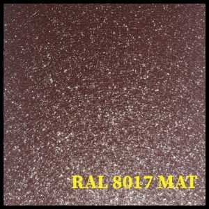 Лист двубічний RAL 8017 МАТ 0,7 мм