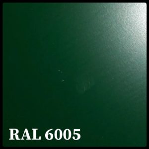 Гладкий лист 0,45 мм RAL-6005 1250 мм Юж Корея, з полімерним покриттям (Харків).
