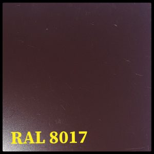 Гладкий лист РЕ / 0.5 мм / RAL 8017 — Коричневий