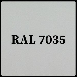 Гладкий лист RAL 7035 Сірий — 0,45 мм / 1250 мм / PE / POLYSTEEL