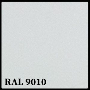 Гладкий лист — 0.5 мм РЕ — RAL 9010 — Блідо Білий
