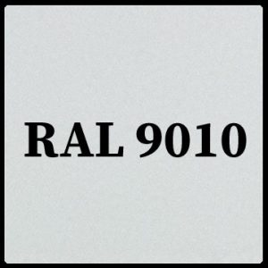 Гладкий лист Polyester RAL 9010 / 0,47 мм / Arvedi