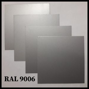 Глянсовий гладкий лист Ral 9006 / 0,7 мм / Arcelor Mittal /