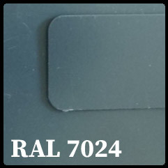 RAL 7024 РЕ (сірий графітовий) - 0,7 мм - Рулонна листова сталь Mittal Steel (Польща)