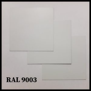 Гладкий лист Polyester RAL 9003 / 0,47 мм "Arvedi"