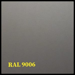 Гладкий лист РЕ / 0.5 мм / RAL 9006 — Сріблястий металік