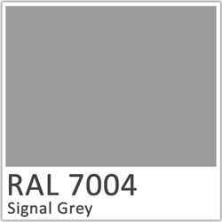 Гладкий лист 0,5 мм Глянець RAL 7004 "Модуль Україна"