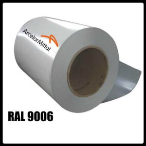 Гладкий Лист RAL 9006 / 0,5 мм / Arcelor Mittal