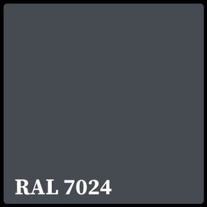 Глянсовий гладкий лист 0,7 мм / Arcelor Mittal / Ral 7024