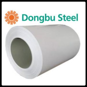 Рулонна сталь "Dongbu Steel" ( Корея) 0,45 мм — гладкий лист із полімерним покриттям RAL 1015