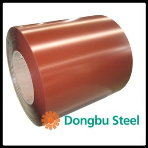 Рулонна сталь "Dongbu Steel" ( Корея) 0,45 мм — гладкий лист із полімерним покриттям RAL 3009
