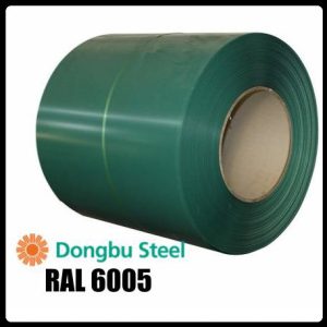RAL 6005 — 0,7 мм Гладкий Лист / "Dongbu Steel" (Юж. Корея )