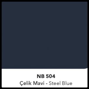 Алюмінієві композитні панелі Naturalbond 5 мм NB 504 Steel blue