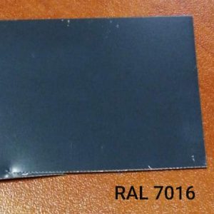 RAL 7016 РЕ (сірий антрацитовий) - 0,7 мм - Рулонна листова сталь Mittal Steel (Польща)