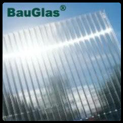 Стільниковий полікарбонат 4 мм BauGlas ST Longlife 1UV прозорий Стандарт (Сербія) 2 Стільниковий полікарбонат 4 мм BauGlas ST Longlife 1UV прозорий Стандарт (Сербія) - Зображення 2