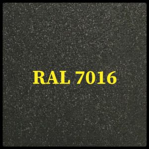 Гладкий лист RAL 7016 Антрацит — 0,45 мм / 1250 мм / PEMA / POLYSTEEL