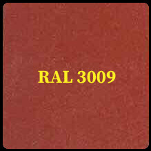 Гладкий лист RAL 3009 червоно-коричневий — 0,45 мм / 1250 мм / PEMA / POLYSTEEL