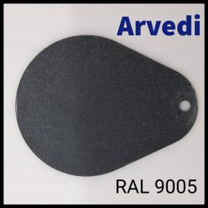 Рулонна сталь RAL 9005 /  0,45 мм — гладкий лист із полімерним покриттям Arvedi Італія