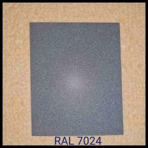 RAL 7024 — Рулонна сталь / U.S.Steel / Kosice / Словаччина / 0,45 мм — (гладкий лист із полімерним покриттям)