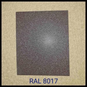 Рулонна сталь — RAL 8017 / U.S.Steel / Kosice / Словаччина / 0,5 мм — гладкий лист із полімерним покриттям