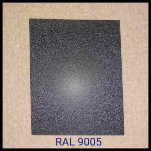 RAL 9005 — Рулонна сталь / U.S.Steel / Kosice / Словаччина / 0,45 мм — (гладкий лист із полімерним покриттям)