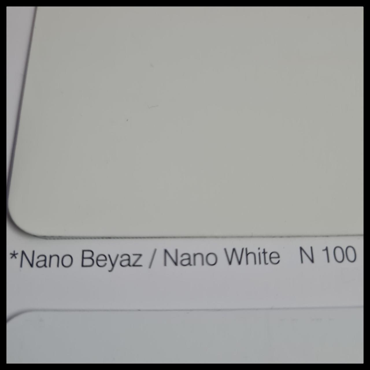 Алюмінієва композитна панель SARAY Aluface — FR N 100 Nano White 1 Алюмінієва композитна панель SARAY Aluface — FR N 100 Nano White
