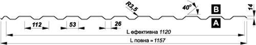 Профнастил Т 14 / Ral 8017 / 0.5 мм / Arcelor Mittal / Blachy Pruszynski 5 Профнастил Т 14 / Ral 8017 / 0.5 мм / Arcelor Mittal / Blachy Pruszynski - Зображення 5