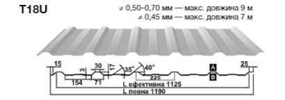 Профнастил Т 14 / Ral 8017 / 0.5 мм / Arcelor Mittal / Blachy Pruszynski 6 Профнастил Т 14 / Ral 8017 / 0.5 мм / Arcelor Mittal / Blachy Pruszynski - Зображення 6