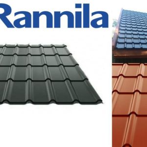 Металочерепиця Rannila DG 4345 PE 0,45 мм 8019