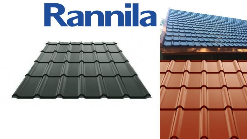 Металочерепиця Rannila DG 4345 PE 0,45 мм 2 Металочерепиця Rannila DG 4345 PE 0,45 мм - Зображення 2