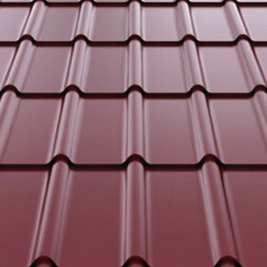 Металочерепиця Rannila DG 4345 PE 0,45 мм 8017