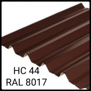 Профнастил НС-44 / RAL 8017 PEМА / 0,43 мм