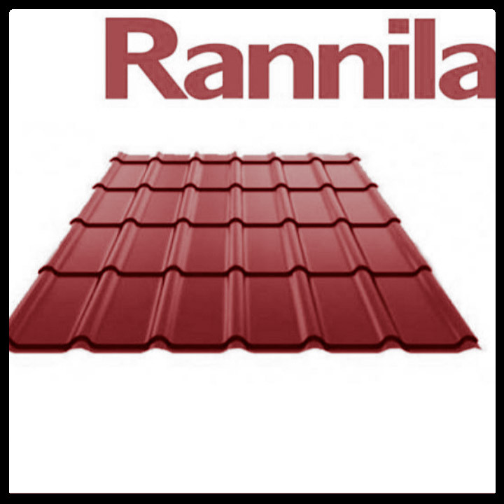 Металочерепиця Rannila DG 4345 PE 0,45 мм 1 Металочерепиця Rannila DG 4345 PE 0,45 мм