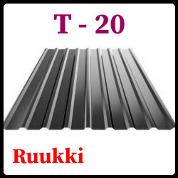 Профнастил Т 20 | Ruukki | 0,45 мм | Polyester | 5 Профнастил Т 20 | Ruukki | 0,45 мм | Polyester | - Зображення 5