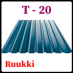 Профнастил Т 20 | Ruukki | 0,45 мм | Polyester | 6 Профнастил Т 20 | Ruukki | 0,45 мм | Polyester | - Зображення 6