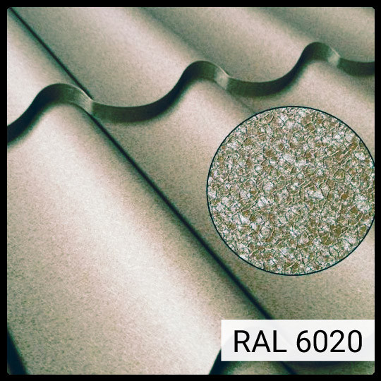 Металочерепиця ArcelorMittal ⁇ 0,5 mm ⁇ RAL 7024 (графіт) 10 Металочерепиця ArcelorMittal ⁇ 0,5 mm ⁇ RAL 7024 (графіт) - Зображення 10